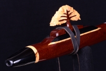 Grenadillo  Native American Flute, Minor, Mid G-4, #I3B